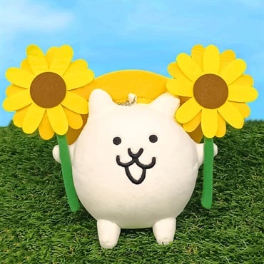 にゃんこ大戦争 ネコSS　麦わら帽子ひまわり持ち  4974475996938