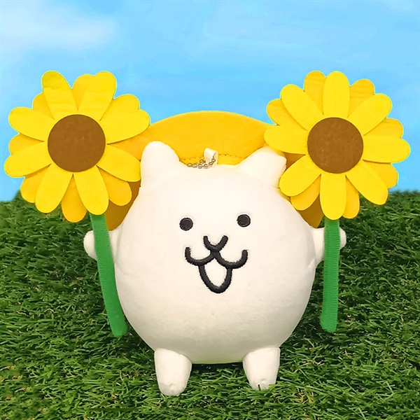にゃんこ大戦争 ネコSS　麦わら帽子ひまわり持ち  4974475996938(4974475996938)