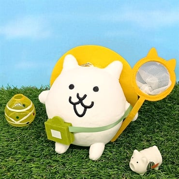 にゃんこ大戦争 ネコSS　麦わら帽子虫網持ち  4974475997034