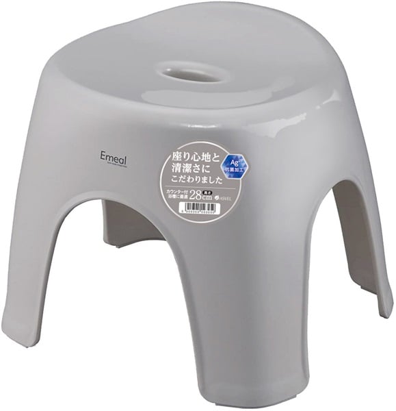 アスベル　Emeal　風呂イス　28cm(グレー)
