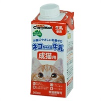 キャティーマン ネコちゃんの牛乳 成猫用 200ml CattyMan ドギーマンハヤシ(200ml)