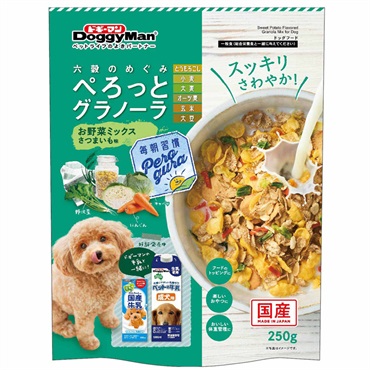 ぺろっとグラノーラ 250g ドギーマンハヤシ