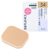 ちふれ UVパウダーファンデーション 詰替 14g ちふれ CHIFURE ちふれ化粧品(34 オークル系（やや濃いめ）)