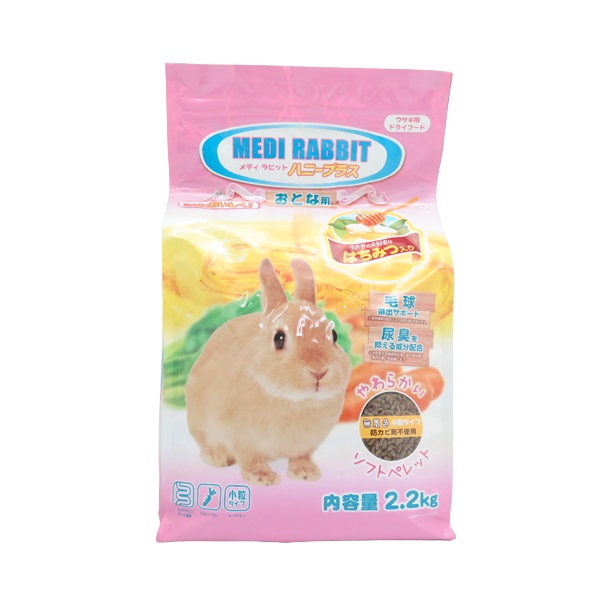 メディ ラビット アダルト ソフト ハニープラス おとな用 2.2kg ニチドウ(2.2kg)