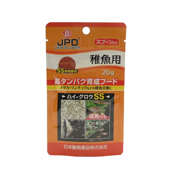 高タンパク育成フード ハイ・グロウ 20g JPD ニチドウ(20g)