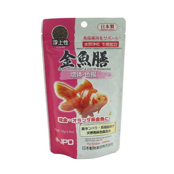 金魚膳 増体・色揚 浮上性 70g JPD ニチドウ | イオンスタイル