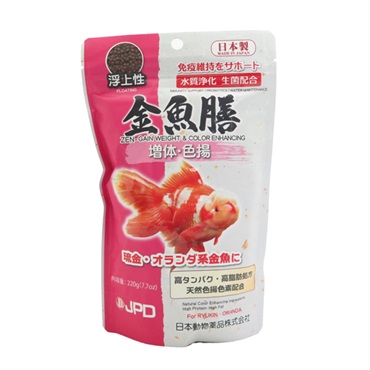 金魚膳 増体・色揚 浮上性 220g JPD ニチドウ | イオンスタイル