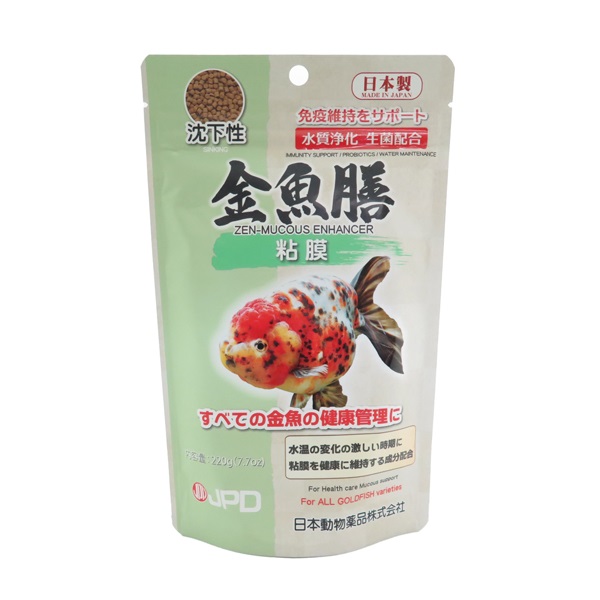 金魚膳 粘膜増強 沈下性 220g JPD ニチドウ(220g)