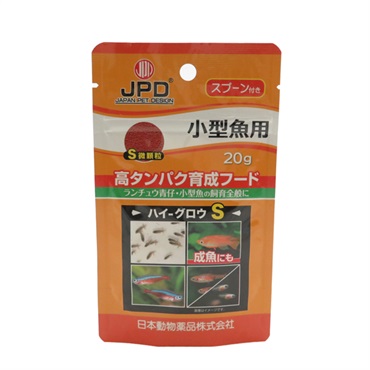 高タンパク育成フード ハイ・グロウ Sサイズ 20g JPD ニチドウ