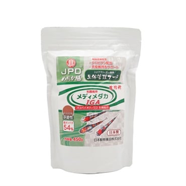 めだか膳 メディメダカ IGA 450g JPD ニチドウ