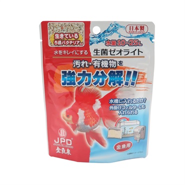 金魚泉 生菌ゼオライト 小型水槽用 60g JPD ニチドウ | イオン