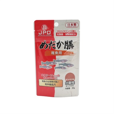 めだか膳 稚魚用 30g JPD ニチドウ
