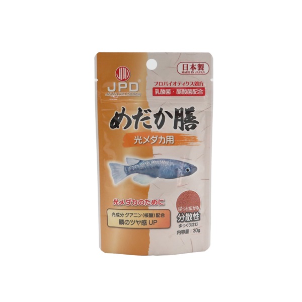 めだか膳 光メダカ用 30g JPD ニチドウ | イオンスタイルオンライン