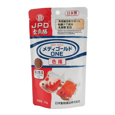 メディゴールド ONE 色揚 浮上性 70g JPD ニチドウ