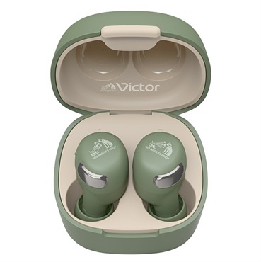 Victor　完全ワイヤレスイヤホン　HA-A30T2(グリーン)