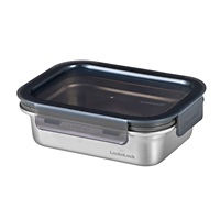 LIVPLUS　ロック&ロック  ステンハード　保存容器(600ml)