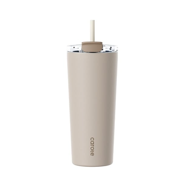 カローテ　HandyCafeタンブラー　ストロー付き　700ml(ブラウン)