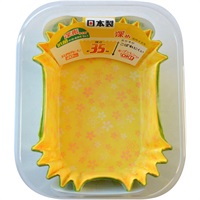 おかずカップ　抗菌　小花おかずカップ(※販売終了　深形長四角（大）)
