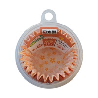おかずカップ　抗菌　小花おかずカップ(さらに深形６号)