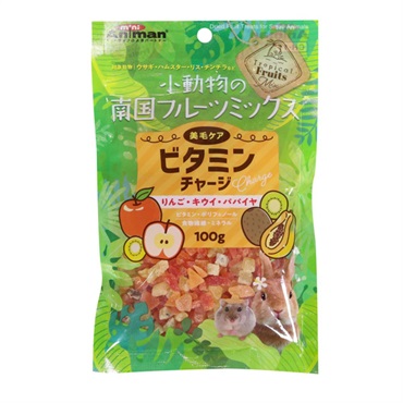 ミニアニマン 小動物の南国フルーツミックス ビタミンチャージ 100g miniAniman ドギーマンハヤシ