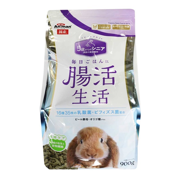 ミニアニマン ラビットグルメ 腸活生活 シニア 900g miniAniman ドギーマンハヤシ(900g)
