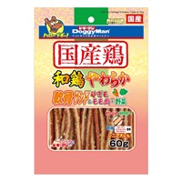 和鶏やわらか軟骨サンド 砂ぎも&もも肉+野菜 60g ドギーマン DoggyMan ドギーマンハヤシ(60g)