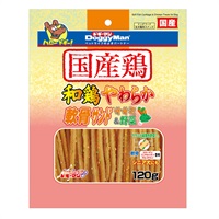 和鶏やわらか軟骨サンド ササミ&野菜 120g ドギーマン DoggyMan ドギーマンハヤシ(120g)