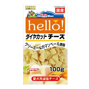 hello! ダイヤカットチーズ 100g ドギーマン DoggyMan ドギーマンハヤシ