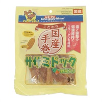 こだわり ササミドック 野菜入り 9本 ドギーマン DoggyMan ドギーマンハヤシ(9本)