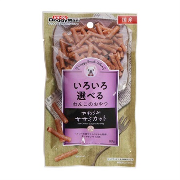 ドギースナック バリュー やわらかササミカット 80g ドギーマン DoggyMan ドギーマンハヤシ