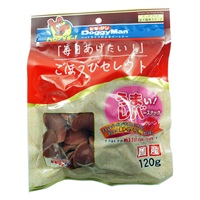 ごほうびセレクト うまい！レバースナック プレーン 120g ドギーマン DoggyMan ドギーマンハヤシ(120g)