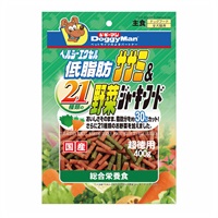 ドギーマン ヘルシーエクセル 低脂肪ササミ&21種類の野菜 ジャーキーフード 400g DoggyMan ドギーマンハヤシ(400g)