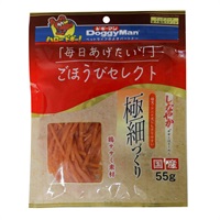 ごほうびセレクト しなやかササミほそーめん 55g ドギーマン DoggyMan ドギーマンハヤシ(55g)