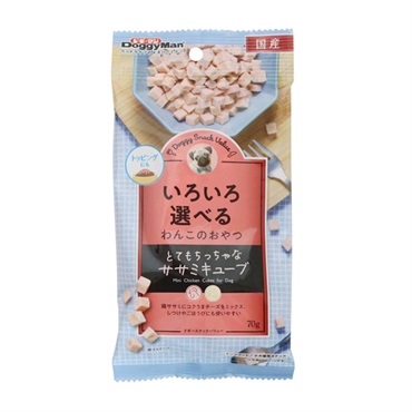 ドギースナック バリュー とてもちっちゃなササミキューブ 70g ドギーマン DoggyMan ドギーマンハヤシ