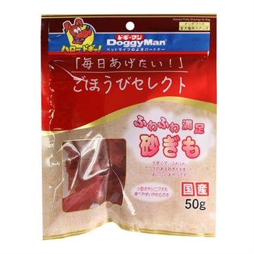 ごほうびセレクト ふわふわ満足 砂ぎも 50g ドギーマン DoggyMan ドギーマンハヤシ