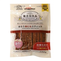 無添加良品 ほろり鶏むねスティック 130g ドギーマン DoggyMan ドギーマンハヤシ(130g)
