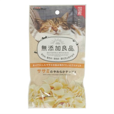 キャティーマン 無添加良品 ササミのやわらかチップス 40g CattyMan ドギーマンハヤシ