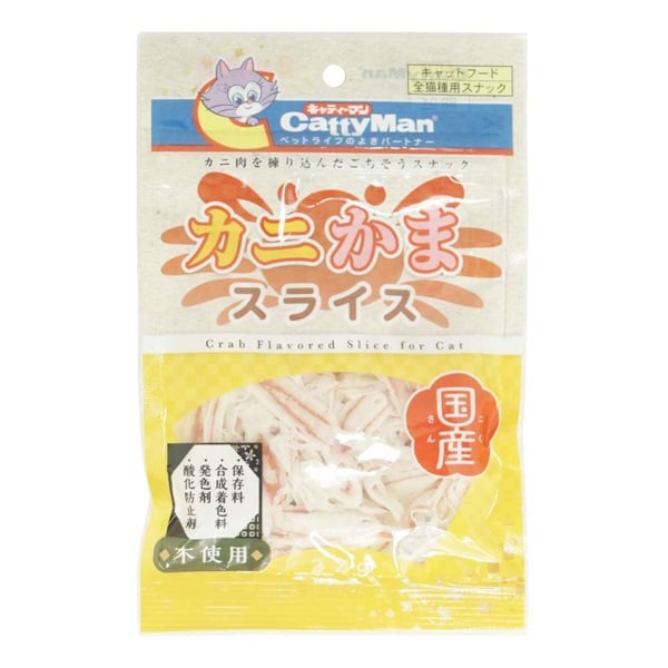 キャティーマン カニかまスライス 22g CattyMan ドギーマンハヤシ(22g)