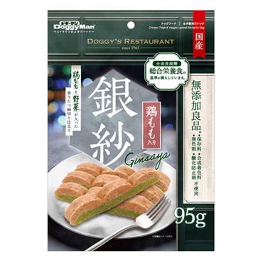 銀紗 鶏ももと野菜が入った香りたつ細切り仕立て 95g ドギーマン DoggyMan ドギーマンハヤシ