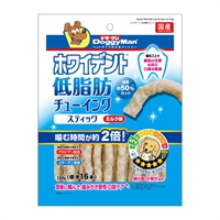 ホワイデント 低脂肪 チューイングスティック ミルク味 130g ドギーマンハヤシ(130g)