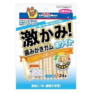 ホワイデント 激かみ！歯みがきガム スティック ドギーマン DoggyMan ドギーマンハヤシ