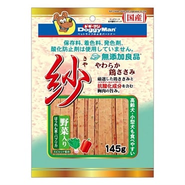 紗 145g ドギーマンハヤシ(無添加良品/紗/野菜入り)
