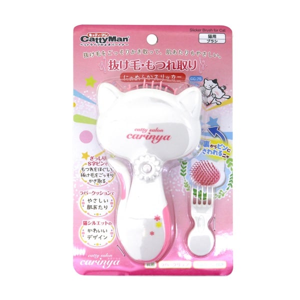 キャティーマン キャティーサロン カリーニャ にゃめらかスリッカー 1個 CattyMan ドギーマンハヤシ(1個)