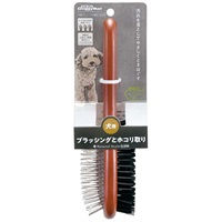 ドギーマン Natural Style Dog 木製ブラッシング&整毛ブラシ M 1個 DoggyMan ドギーマンハヤシ(1個)