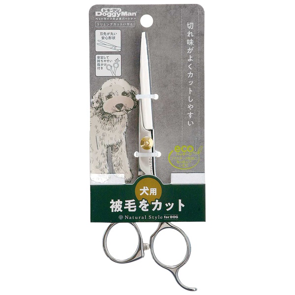 ドギーマン Natural Style Dog トリミングカットバサミ 1個 DoggyMan ドギーマンハヤシ(1個)