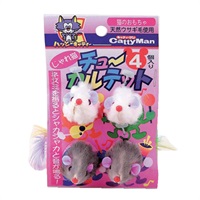じゃれ猫 チューカルテット 4個入 キャティーマン CattyMan ドギーマンハヤシ(4個入)