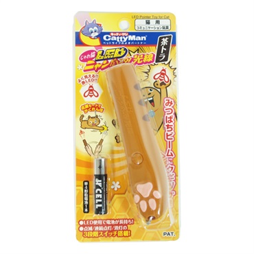 じゃれ猫 LEDニャンだろ～?!光線 茶トラ 1個 キャティーマン CattyMan ドギーマンハヤシ