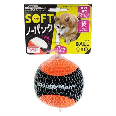 ドギーマン ソフトノーパンクボール M 1個入 DoggyMan ドギーマンハヤシ