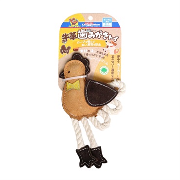 ドギーマン 牛革歯みがきトイ くっく 1個 DoggyMan ドギーマンハヤシ