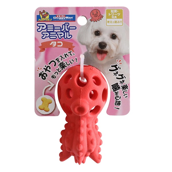 ドギーマン アミーバーアニマル タコ 1個 DoggyMan ドギーマンハヤシ(1個)